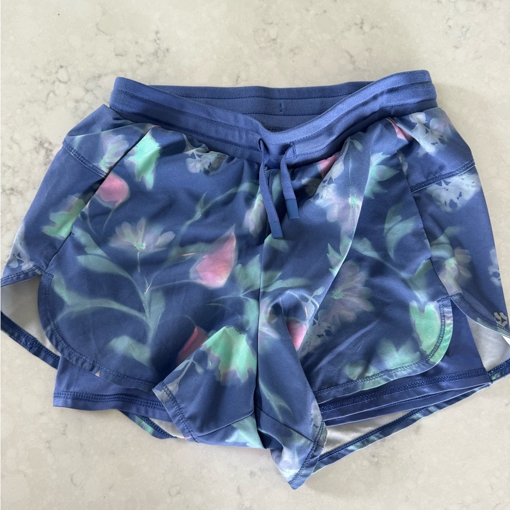 All in Motion Blue Athletic Shorts Performance Fit